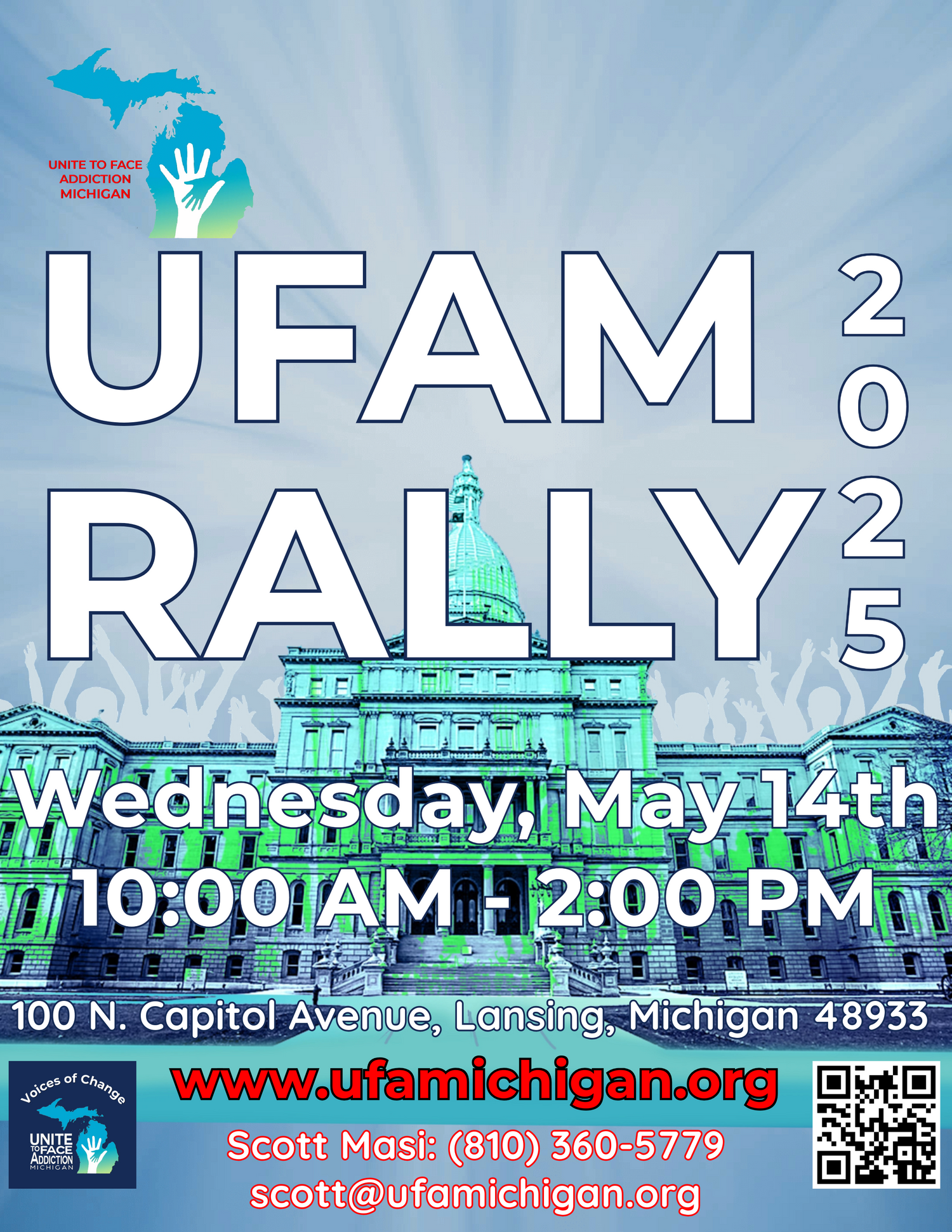 UFAM RALLY 2025 Flyer