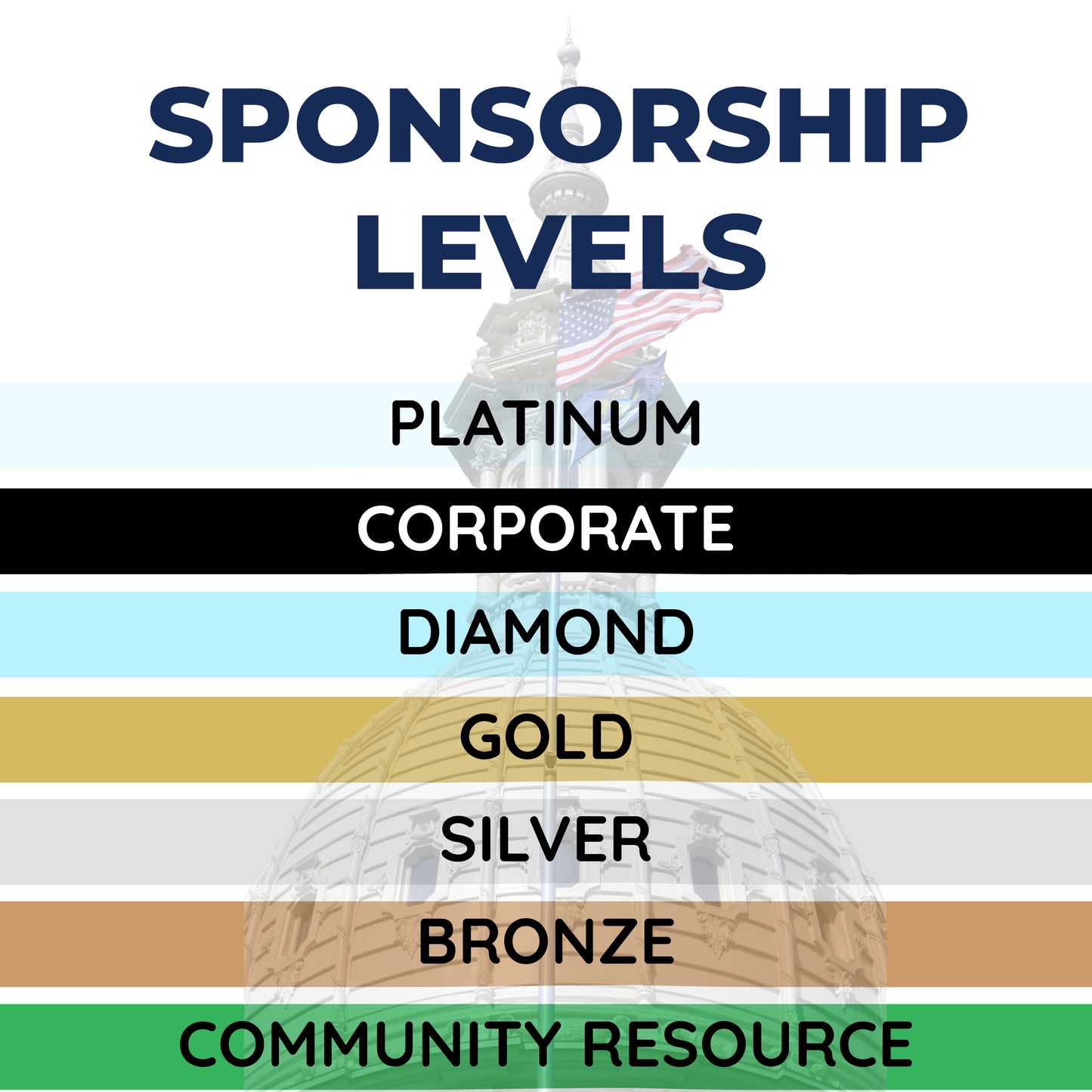 UFAM Rally Sponsorship Levels